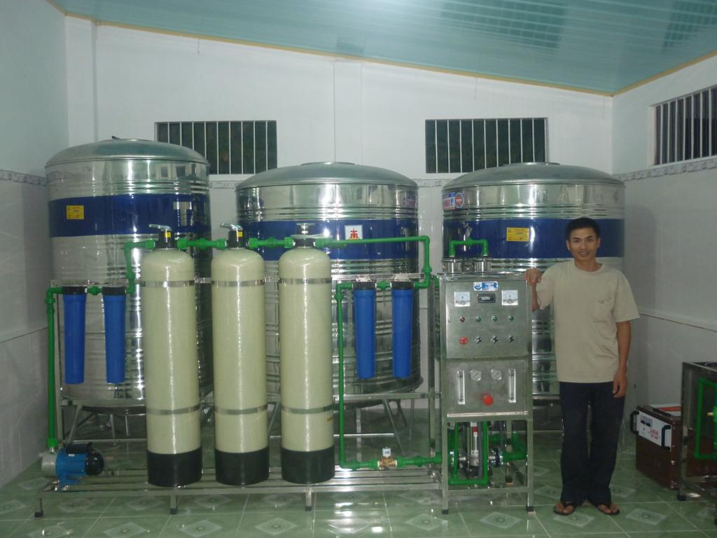 hệ thống xử lý nước giếng khoan